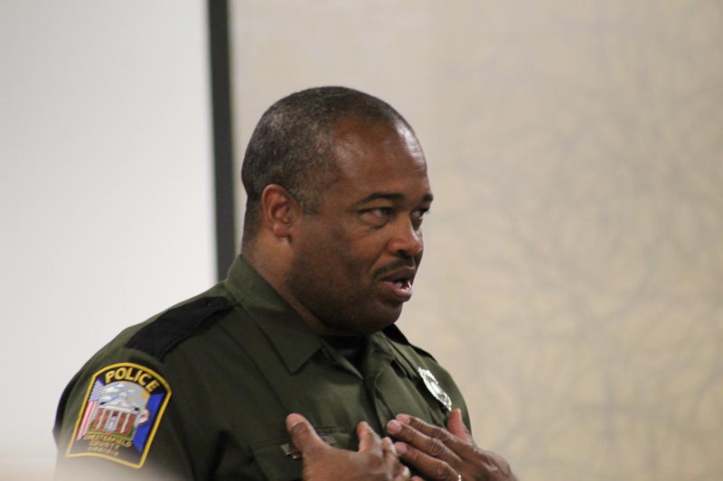Officer Tim Lamb CHesterfield Virginia Breathmatters Meeting